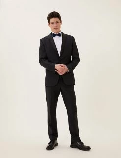 M&S Collection Smart Trousers Tailored Fit Wool Rich Trousers 11 M&S Collection Smart Trousers Tailored Fit Wool Rich Trousers -New In Mens Store SD 03 T15 8054F Y0 X EC 4