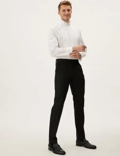 M&S Collection Men's Trousers Slim Fit Trousers