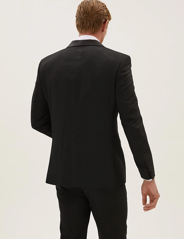 M&S Collection Men's Blazers Regular Fit Dinner Jacket 4 M&S Collection Men's Blazers Regular Fit Dinner Jacket - Image 4