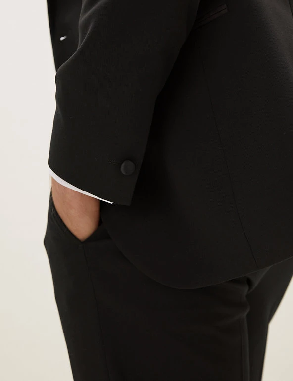M&S Collection Men's Blazers Regular Fit Dinner Jacket 5 M&S Collection Men's Blazers Regular Fit Dinner Jacket - Image 5