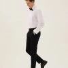 M&S Collection Smart Trousers Slim Fit Trousers