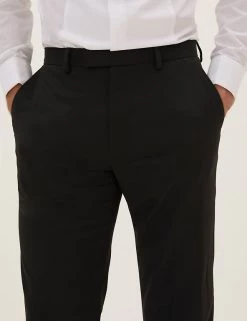 M&S Collection Smart Trousers Regular Fit Trousers 7 M&S Collection Smart Trousers Regular Fit Trousers -New In Mens Store SD 03 T15 8110Y Y0 X EC 1