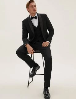 M&S Collection Smart Trousers Regular Fit Trousers 9 M&S Collection Smart Trousers Regular Fit Trousers -New In Mens Store SD 03 T15 8110Y Y0 X EC 3