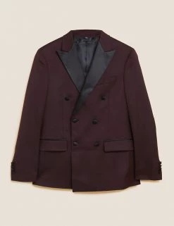 M&S Collection Men's Coats & Jackets Slim Fit Double Breasted Tuxedo Jacket 7 M&S Collection Men's Coats & Jackets Slim Fit Double Breasted Tuxedo Jacket -New In Mens Store SD 03 T15 8111D F8 X EC 90