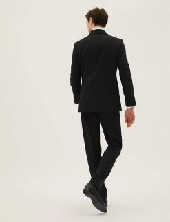 M&S Collection Men's Coats & Jackets Tailored Fit Pure Wool Tuxedo Jacket -New In Mens Store SD 03 T15 8205T Y0 X EC 3