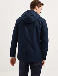 Autograph Men's Coats & Jackets Cotton Rich Hooded Mac With Stormwear™ -New In Mens Store SD 03 T16 3345A F0 X EC 3