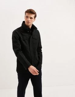 Autograph Men's Coats & Jackets Cotton Rich Hooded Coat With Stormwear™ -New In Mens Store SD 03 T16 3346A Y0 X EC 4