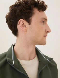 M&S Collection Men's Coats & Jackets Bomber Jacket With Stormwear™ 23 M&S Collection Men's Coats & Jackets Bomber Jacket With Stormwear™ -New In Mens Store SD 03 T16 6736M B8 X EC 3