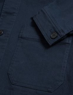 M&S Collection Men's Coats & Jackets Cotton Rich Lightweight Utility Jacket 27 M&S Collection Men's Coats & Jackets Cotton Rich Lightweight Utility Jacket -New In Mens Store SD 03 T16 6737M F0 X EC 6