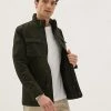 M&S Collection Men's Coats & Jackets Pure Cotton Utility Jacket