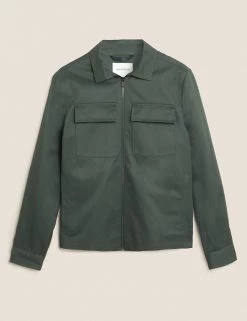 Autograph Men's Coats & Jackets Pure Cotton Harrington Jacket -New In Mens Store SD 03 T16 6748A J0 X EC 90