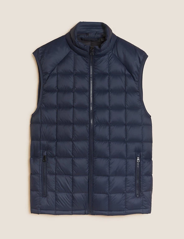 M&S Collection Men's Coats & Jackets Feather And Down Quilted Gilet 2 M&S Collection Men's Coats & Jackets Feather And Down Quilted Gilet - Image 2