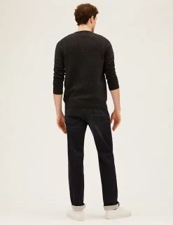 M&S Collection Men's Jeans Straight Fit Supersoft Stretch Jeans -New In Mens Store SD 03 T17 1273M T0 X EC 2
