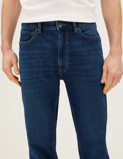 M&S Collection Men's Jeans Straight Fit Supersoft Stretch Jeans -New In Mens Store SD 03 T17 1273M XB X EC 3