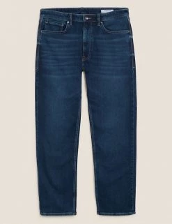 M&S Collection Men's Jeans Straight Fit Supersoft Stretch Jeans -New In Mens Store SD 03 T17 1273M XB X EC 90