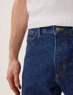 M&S Collection Men's Jeans Recycled Cotton Tapered Fit Jeans -New In Mens Store SD 03 T17 1665T O4 X EC 4