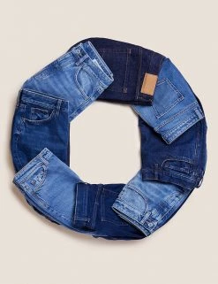 M&S Collection Men's Jeans Recycled Cotton Tapered Fit Jeans -New In Mens Store SD 03 T17 1665T O4 X EC 6