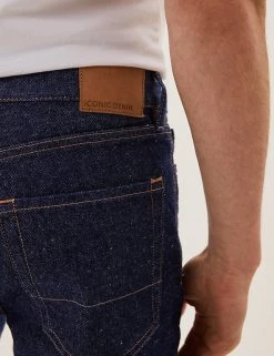 M&S Collection Men's Jeans Recycled Cotton Tapered Fit Jeans -New In Mens Store SD 03 T17 1665T QP X EC 5