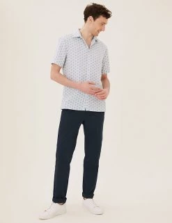 M&S Collection Men's Trousers Regular Fit Super Lightweight Chinos -New In Mens Store SD 03 T17 6178M F0 X EC 0