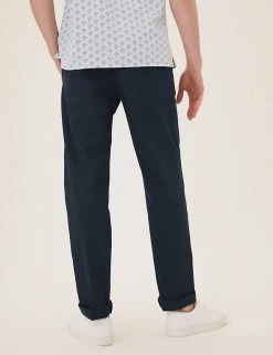 M&S Collection Men's Trousers Regular Fit Super Lightweight Chinos -New In Mens Store SD 03 T17 6178M F0 X EC 2