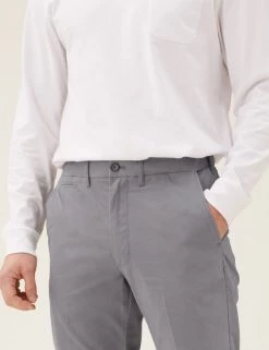 M&S Collection Men's Trousers Regular Fit Super Lightweight Chinos -New In Mens Store SD 03 T17 6179M AS X EC 3
