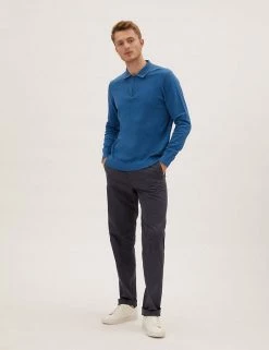 M&S Collection Men's Trousers Regular Fit Super Lightweight Chinos -New In Mens Store SD 03 T17 6179M F0 X EC 0