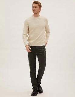 M&S Collection Men's Trousers Straight Fit Italian 5 Pocket Trousers -New In Mens Store SD 03 T17 6395M XC X EC 0