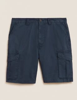 M&S Collection Men's Shorts Pure Cotton Cargo Shorts 17 M&S Collection Men's Shorts Pure Cotton Cargo Shorts -New In Mens Store SD 03 T17 6413M F0 X EC 90
