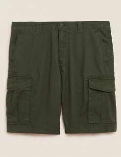 M&S Collection Men's Shorts Pure Cotton Cargo Shorts 21 M&S Collection Men's Shorts Pure Cotton Cargo Shorts -New In Mens Store SD 03 T17 6413M KH X EC 90