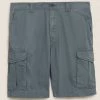 M&S Collection Men's Shorts Pure Cotton Cargo Shorts
