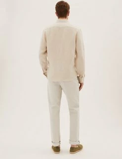 M&S Collection Men's Trousers Loose Fit Cotton Rich Stretch Chinos -New In Mens Store SD 03 T17 6600F EF X EC 3