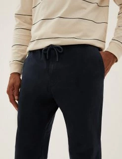 M&S Collection Men's Trousers Straight Fit Lightweight Stretch Trousers -New In Mens Store SD 03 T17 6704M F0 X EC 2