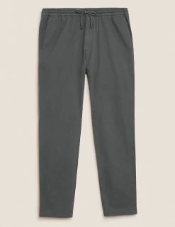 M&S Collection Men's Trousers Straight Fit Lightweight Stretch Trousers -New In Mens Store SD 03 T17 6704M T0 X EC 90