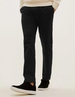 M&S Collection Men's Trousers Straight Fit Lightweight Stretch Trousers -New In Mens Store SD 03 T17 6704M Y0 X EC 1