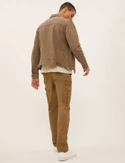 M&S Collection Men's Trousers Straight Fit Lightweight Cargo Trousers -New In Mens Store SD 03 T17 6710M EF X EC 2