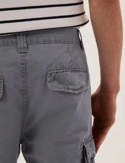 M&S Collection Men's Trousers Straight Fit Lightweight Cargo Trousers -New In Mens Store SD 03 T17 6710M T0 X EC 2