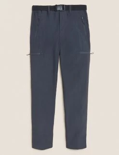 M&S Collection Men's Trousers Regular Fit Belted Trekking Trousers -New In Mens Store SD 03 T17 7066M T3 X EC 90