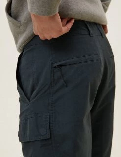 M&S Collection Men's Shorts Trek Cargo Stormwear™ Shorts -New In Mens Store SD 03 T17 7445M DF X EC 3