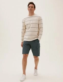 M&S Collection Men's Shorts Trek Cargo Stormwear™ Shorts