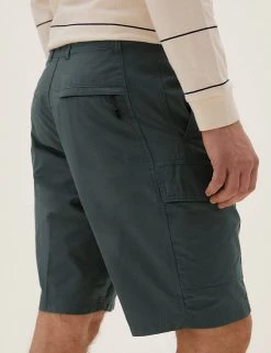 M&S Collection Men's Shorts Trek Cargo Stormwear™ Shorts -New In Mens Store SD 03 T17 7445M KH X EC 3