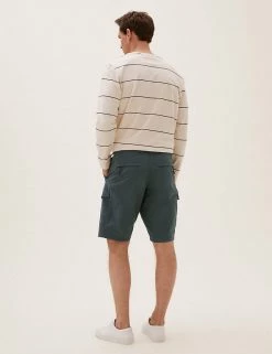 M&S Collection Men's Shorts Trek Cargo Stormwear™ Shorts -New In Mens Store SD 03 T17 7445M KH X EC 4