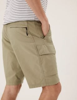 M&S Collection Men's Shorts Trek Cargo Stormwear™ Shorts -New In Mens Store SD 03 T17 7445M SS X EC 3