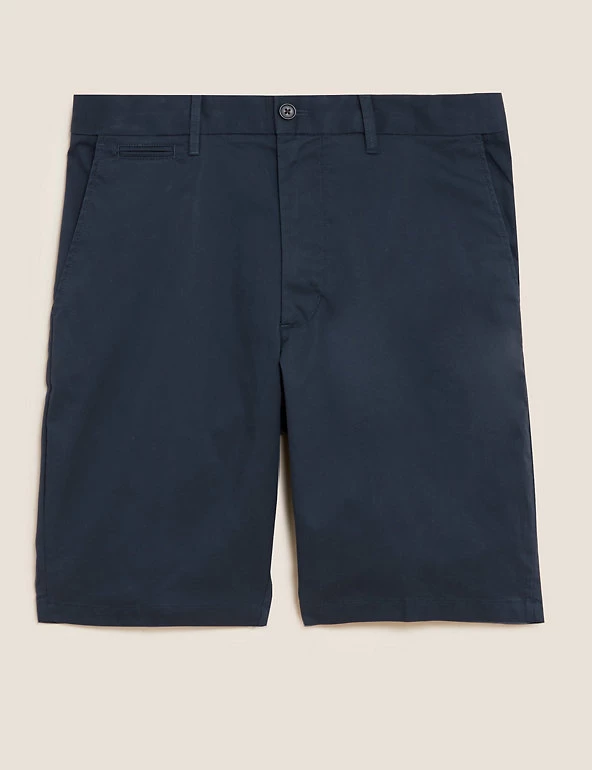 M&S Collection Men's Shorts Super Lightweight Chino Shorts 2 M&S Collection Men's Shorts Super Lightweight Chino Shorts - Image 2