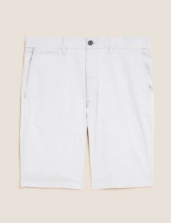 M&S Collection Men's Shorts Super Lightweight Chino Shorts 7 M&S Collection Men's Shorts Super Lightweight Chino Shorts - Image 7