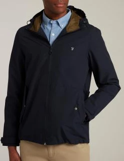 Farah Men's Coats & Jackets Waterproof Hooded Anorak -New In Mens Store SD 03 T18 2617 F0 X EC 3