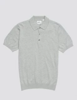 Ben Sherman Men's Polo Shirts Organic Cotton Knitted Polo Shirt -New In Mens Store SD 03 T19 1611 T0 X EC 90
