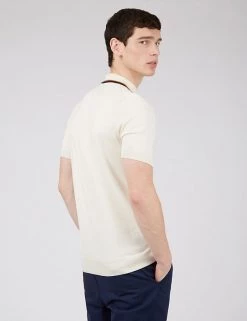 Ben Sherman Men's Knitted Polo Shirts Pure Cotton Tipped Knitted Polo Shirt 12 Ben Sherman Men's Knitted Polo Shirts Pure Cotton Tipped Knitted Polo Shirt -New In Mens Store SD 03 T19 1614 KY X EC 2