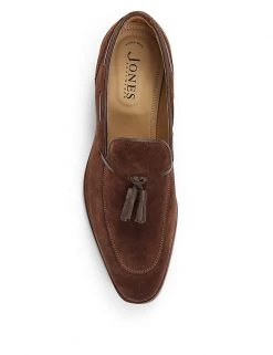 Jones Bootmaker Shoes Suede Tassel Slip-On Loafers 7 Jones Bootmaker Shoes Suede Tassel Slip-On Loafers -New In Mens Store SD 03 T19 1774 N9 X EC 1