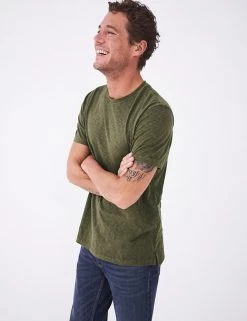 White Stuff Men's T-shirts Pure Cotton Crew Neck T-Shirt 54 White Stuff Men's T-shirts Pure Cotton Crew Neck T-Shirt -New In Mens Store SD 03 T19 1800 KH X EC 0