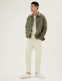 M&S Collection Casual Shirts Linen Blend Overshirt -New In Mens Store SD 03 T25 1169M JR X EC 0